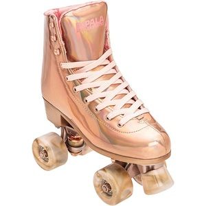 Rose gold Impala roller skates